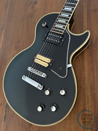 Greco Les Paul Custom Guitar, Black, Made in Japan, 1976, EG480B