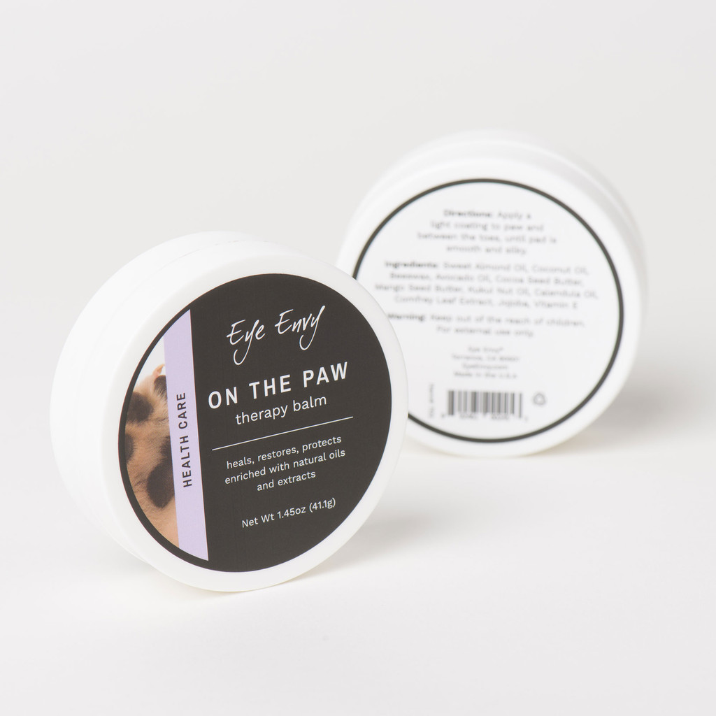 Eye Envy On the Paw Therapy Balm - Front and Back