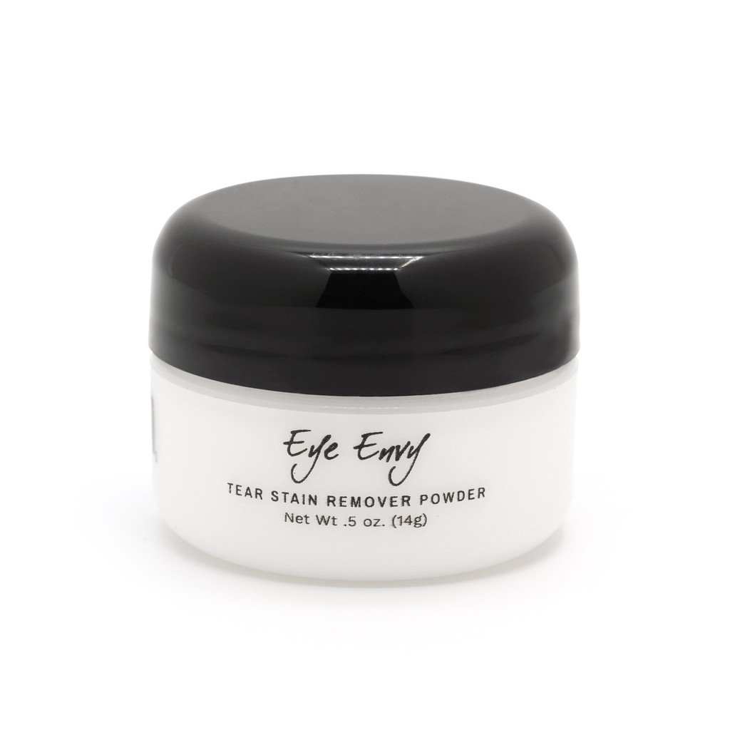 Eye Envy Dog Starter Kit contents - Eye Envy Tear Stain Remover Powder - 1/2 oz /14g