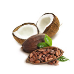 Mantequilla de semilla de cacao y aceite de coco