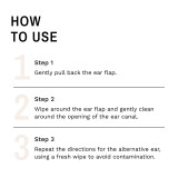 How to use Eye Envy Cat Ear Cleaning Wipes