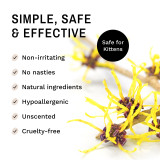 Eye Envy Cat Ear Cleaning Wipes are made from 100% natural ingredients