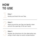 How to use Eye Envy Dog Ear Wipes