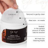 Eye Envy Fresh Ear Cleaning Wipes for Dogs Open Jar