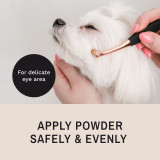 Eye Envy ProPowder Brushes for applying the powder safely and evenly