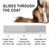 Eye Envy ProGlide Detangling Comb glides through the coat 