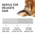 Eye Envy ProGlide Finishing Comb 8.75" gentle for delicate, fine hair