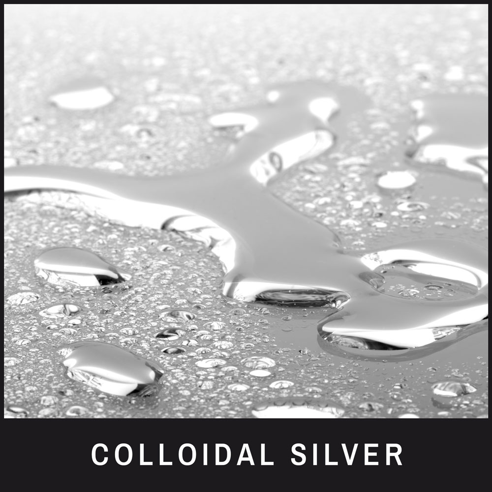 Colloidal Silver has antibacterial, antiviral properties Colloidal Silver has antibacterial, antiviral properties