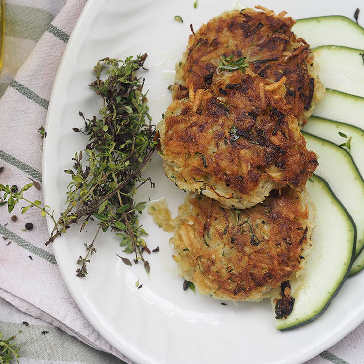 Thyme & Courgette Rostis