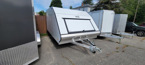 MISSION 101X12 CROSSOVER SNOW TRAILER WHITE