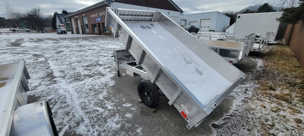 MISSION 4.5X8 DUMP TRAILER