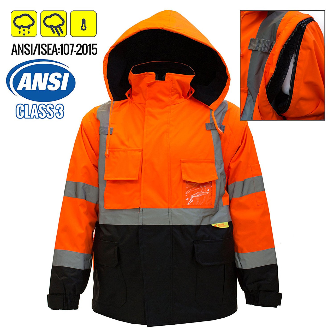 industrial Reflective Fluorescent Safety Jacketunisex Fluorescent Polyester Safety  Jacket (orange) in Thane at best price by Convix Products - Justdial