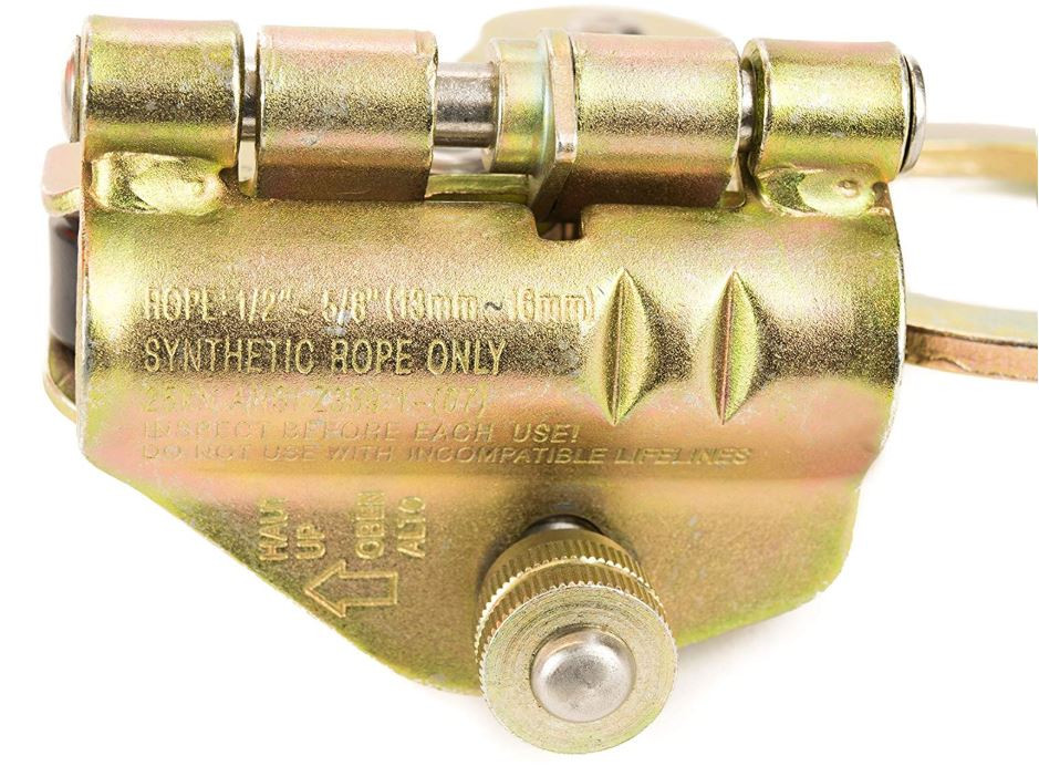 Automatic Lock Safety Device Spidergard 5/8-Inch Rope Grab - 2-inch ...