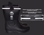 Troy Safety Mens Waterproof Rubber Sole Rain Boots