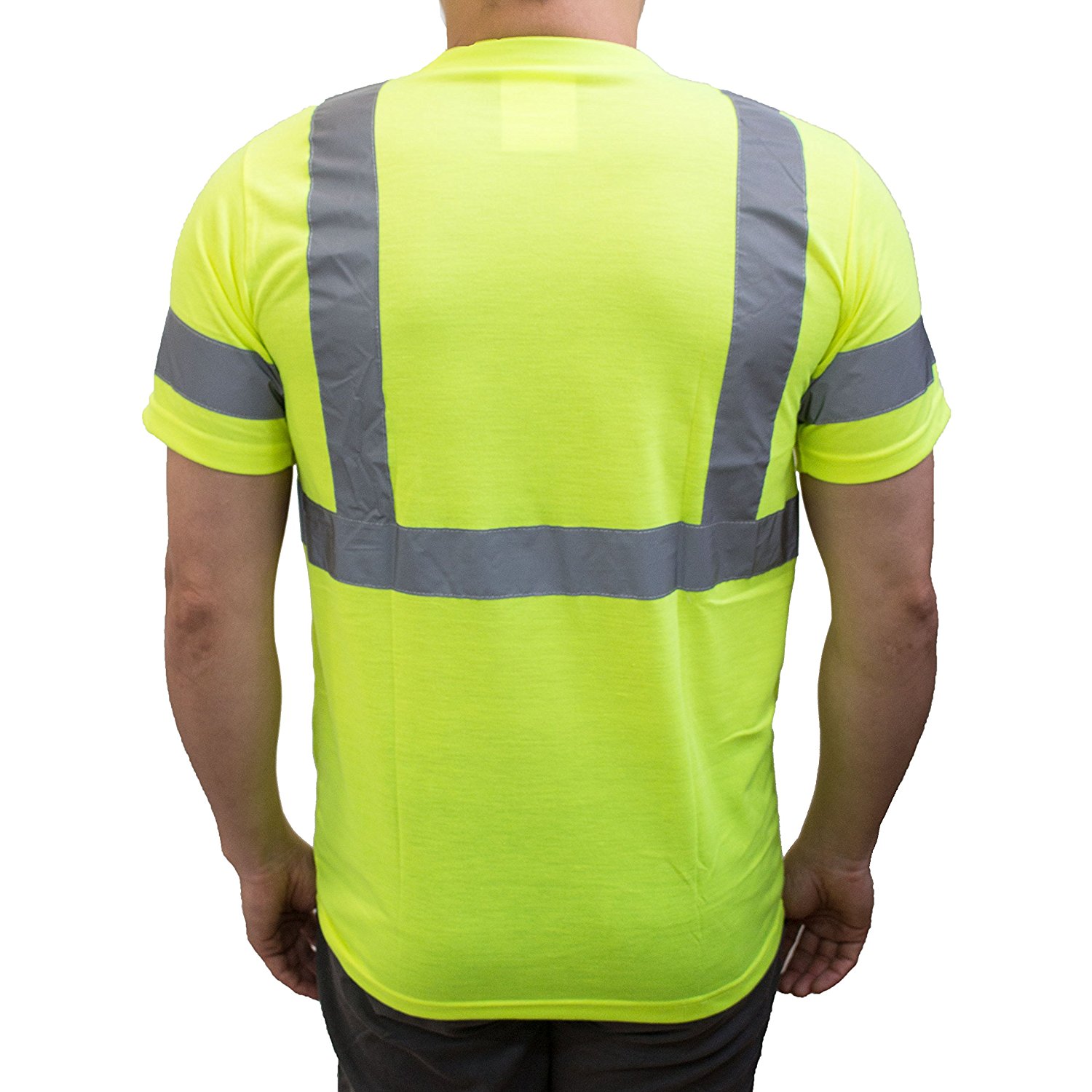 Troy Safety Hi-Viz Workwear Class High Vis Reflective Long Sleeve ANSI  Safety Shirt