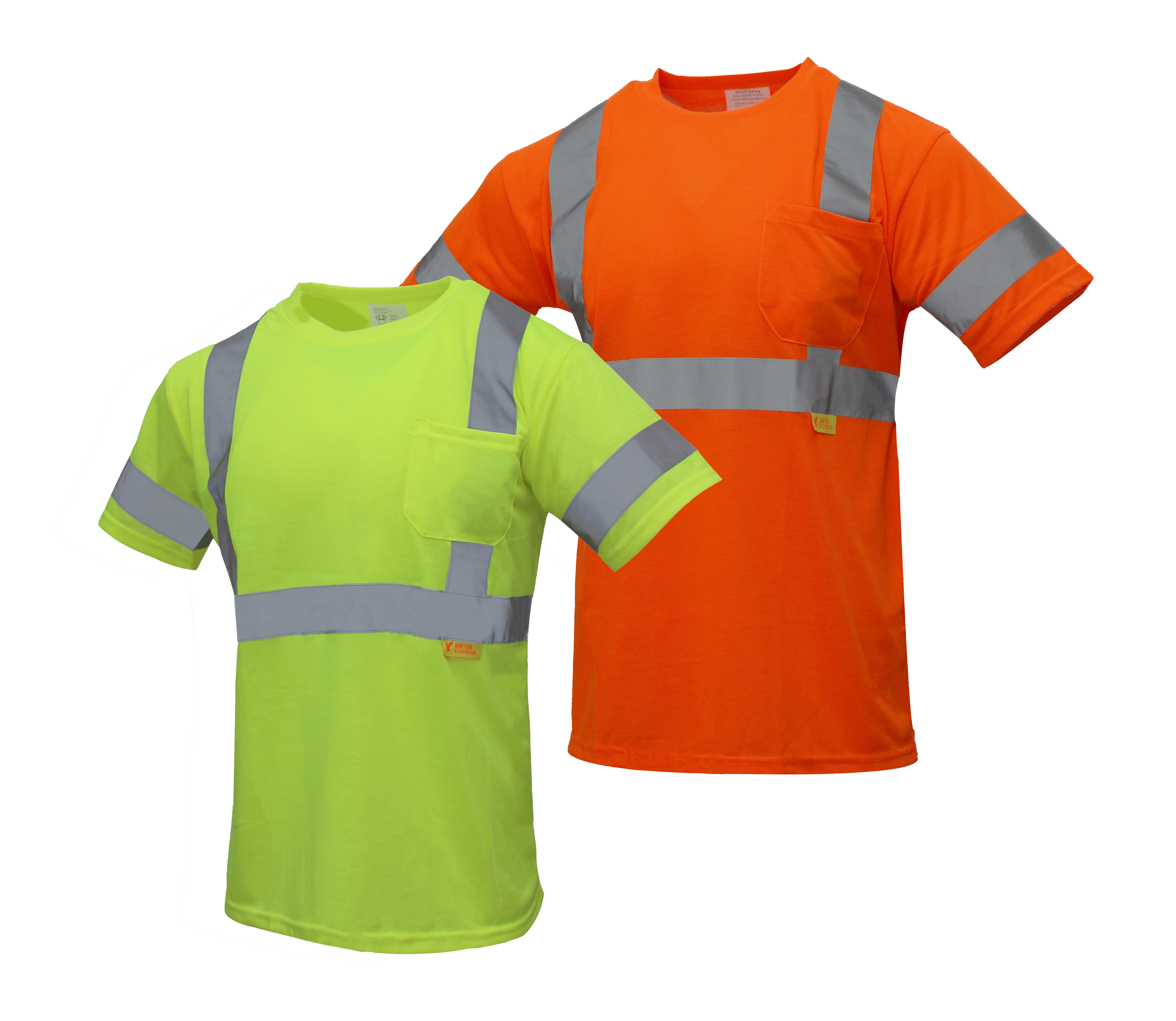 Troy Safety Hi-Viz Workwear Class High Vis Reflective Long Sleeve ANSI  Safety Shirt