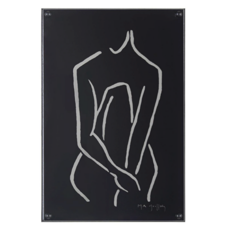 Ebony Contour II Wall Art