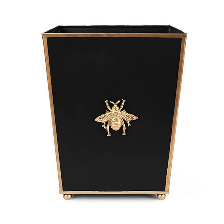 Regency Collection Bee Square Wastebasket