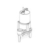 Barnes SEV-412L (101292) Submersible Sewage Ejector Pump 0.5 HP 115V 1PH 20' Cord Manual