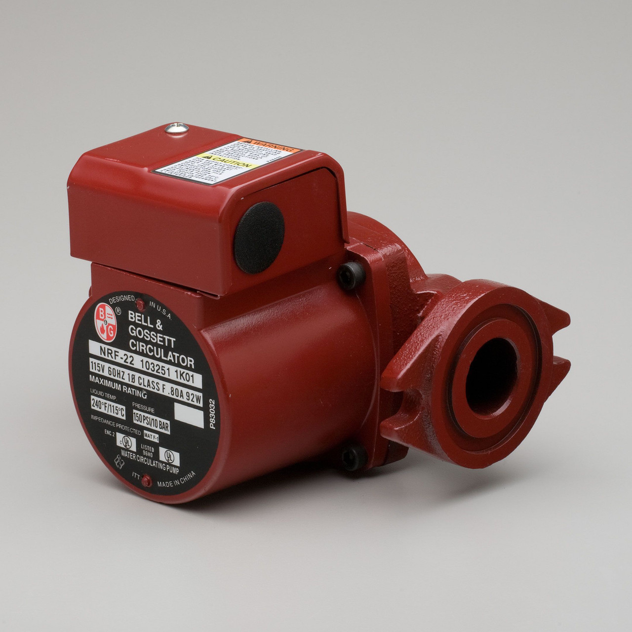 Bell & Gossett NRF-22 (103251) 1/25HP cast iron circulator