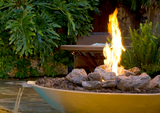 American Fyre Designs 48" Marseille Fire Bowl with Water Spout