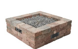 The Outdoor GreatRoom Bronson Block Gas Fire Pit Kit