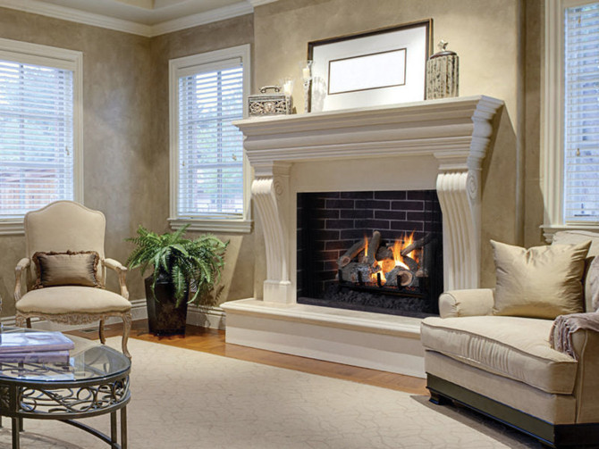 Superior Fireplace Dual-Burner Vented Logs & Burners
