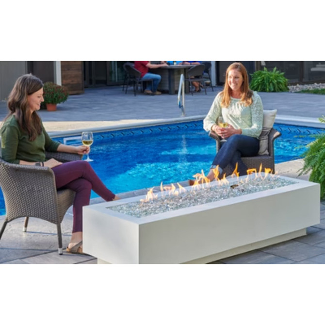 The Outdoor GreatRoom Cove 72" Linear Gas Fire Table