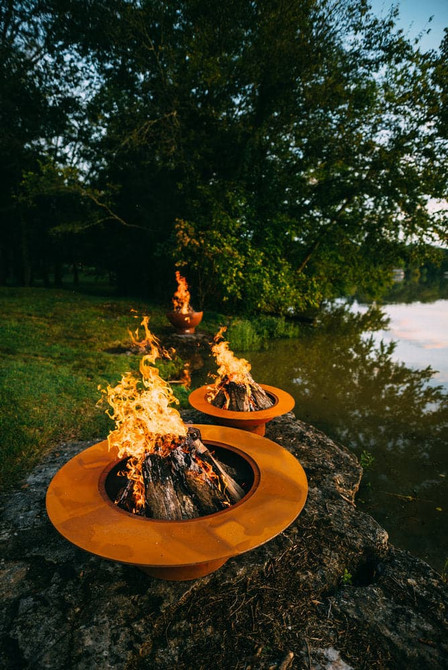 Magnum Fire Pit by Fire Pit Art