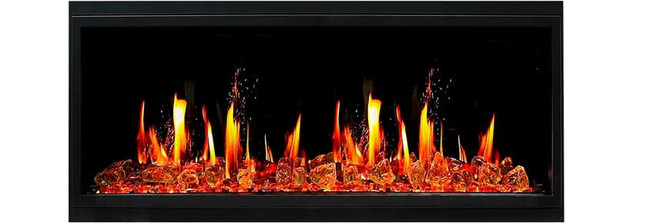 Latitude Ultra Slim Built-in Electric Fireplace