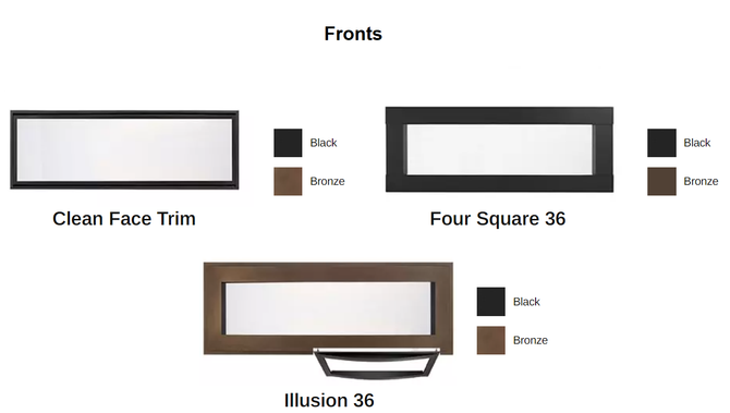 Heatilator Crave See-Through Top Direct-Vent Gas Fireplace