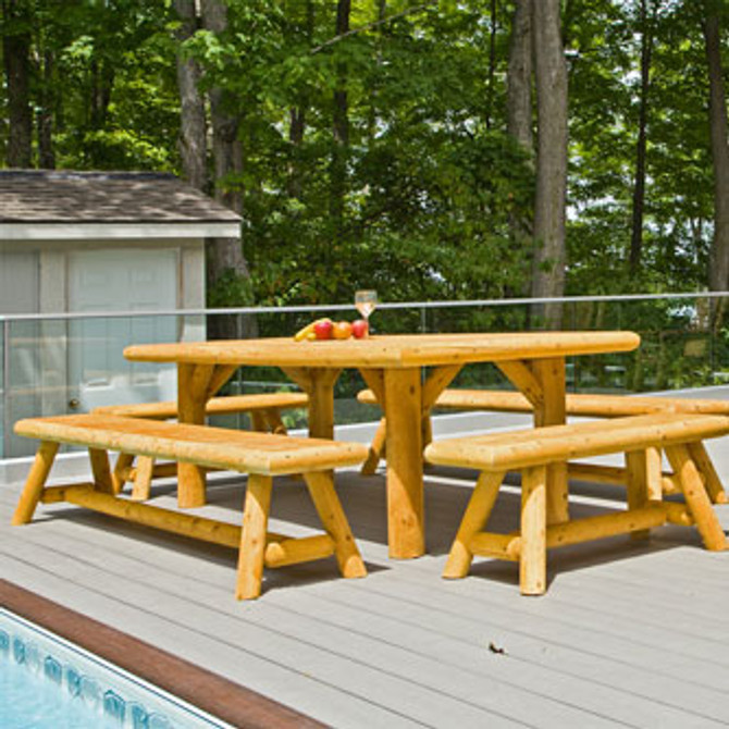 Dundalk 42x96 Outdoor Dining Table