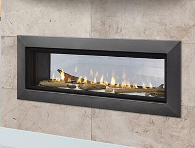 Majestic Echelon II See-Through Top Direct Vent Linear Gas Fireplace