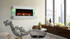 Simplifire Format Floating Mantel Wall Mount Linear Electric Fireplace