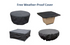 American Fyre Designs Chiseled Fire Pit + Free Cover