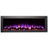 The Sideline Outdoor/Indoor 50" Recessed/Wall Mounted Electric Fireplace - No heat