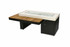 The Outdoor GreatRoom Black Uptown Linear Gas Fire Pit Table