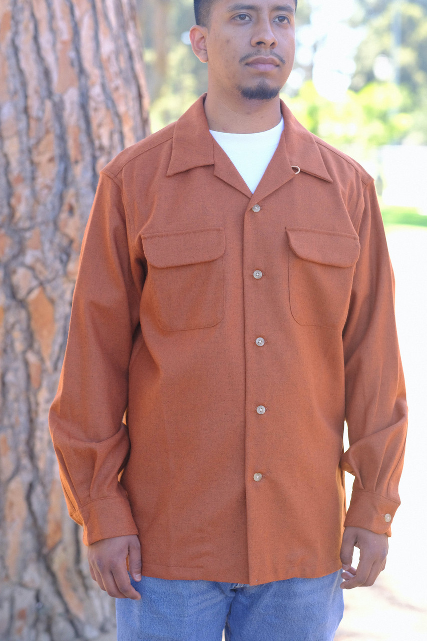 Copper Solid Spring 2023 Pendleton Board Shirt