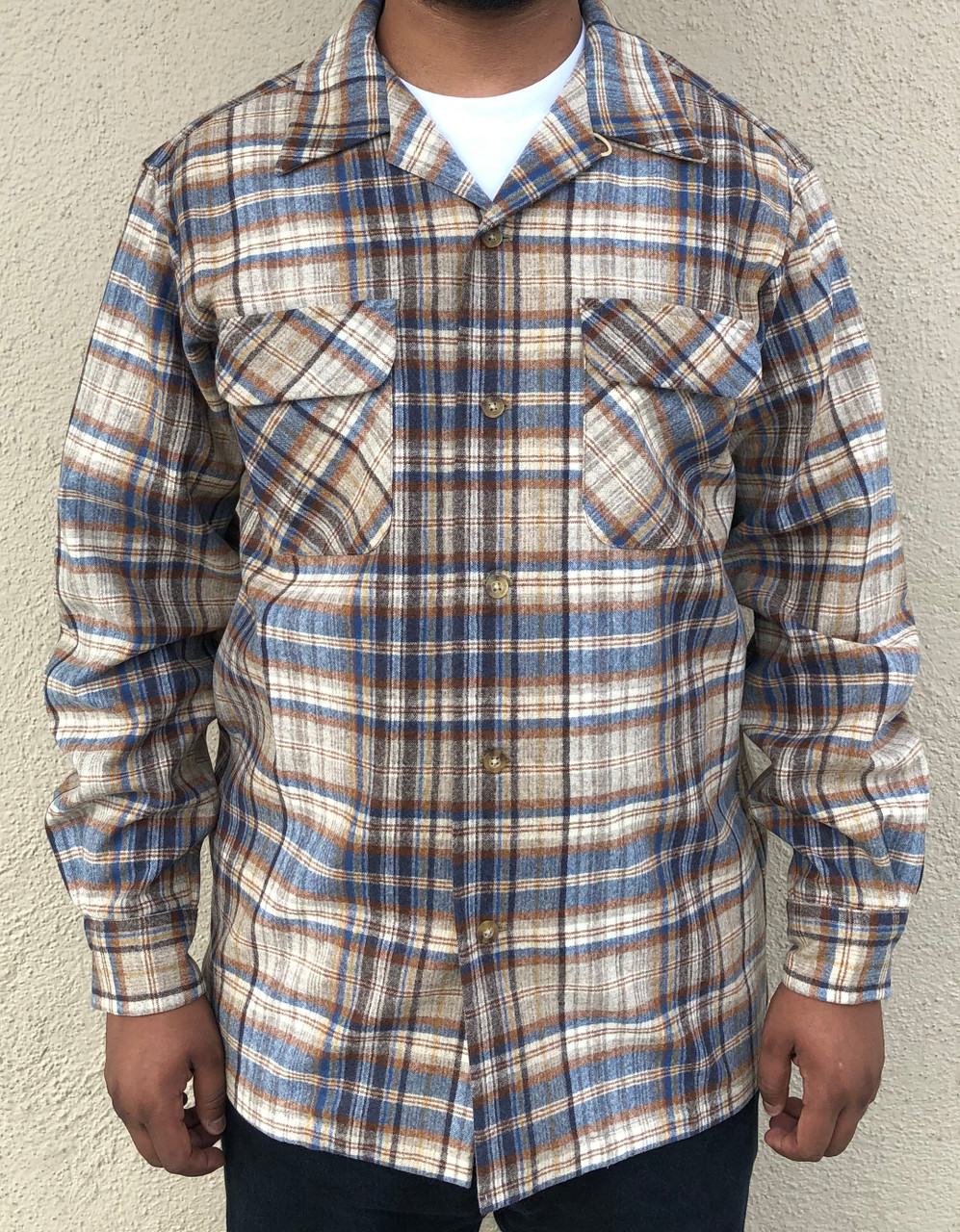 Pendleton Boardshirt Fall 2022 Brown Blue Gold Multi