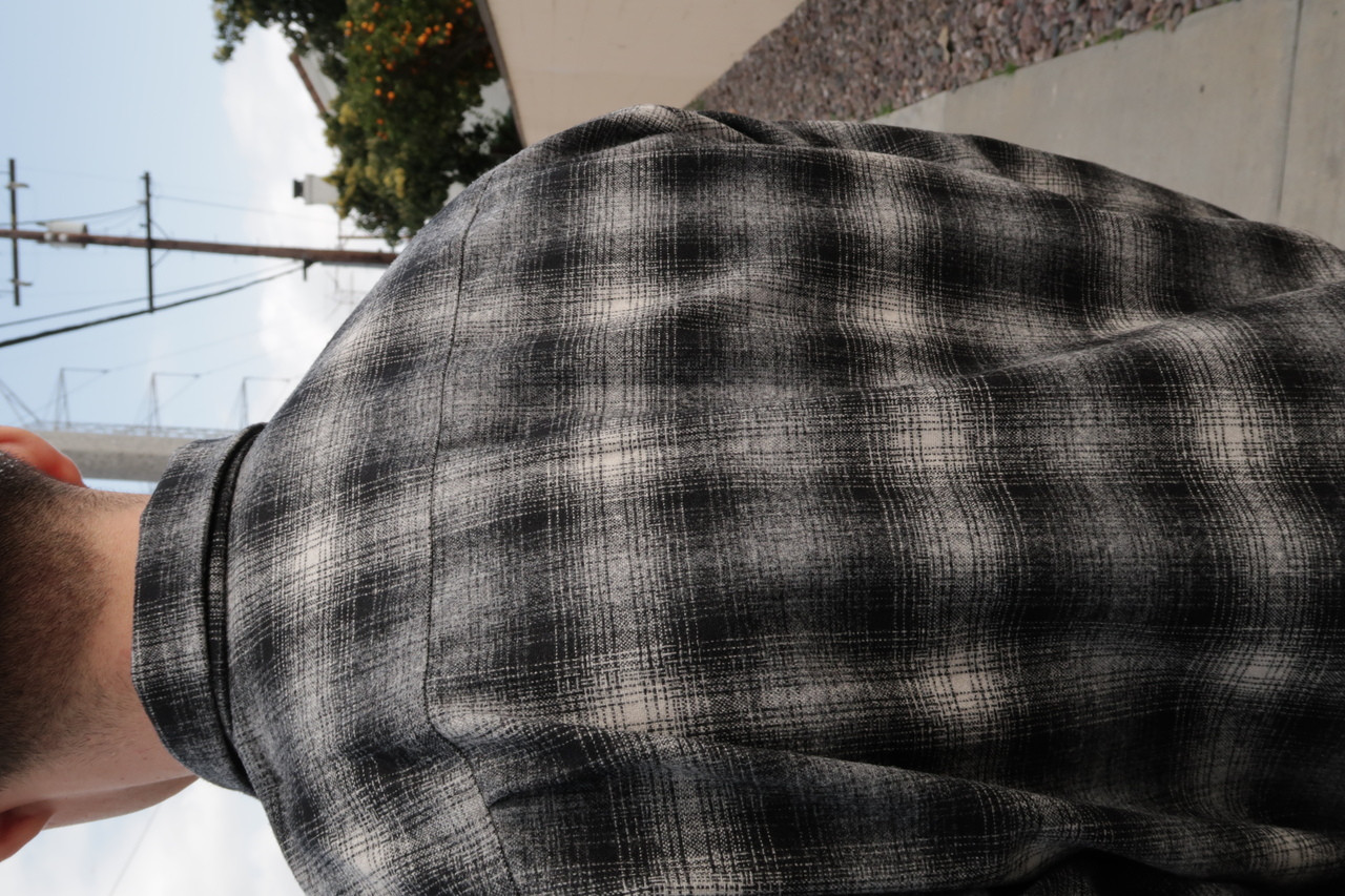 Pendleton Board Shirt Fall 2023 Grey Ombre Check