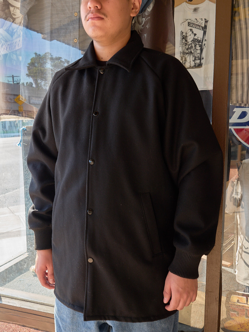 Wool Melton Collar Clicker Coat