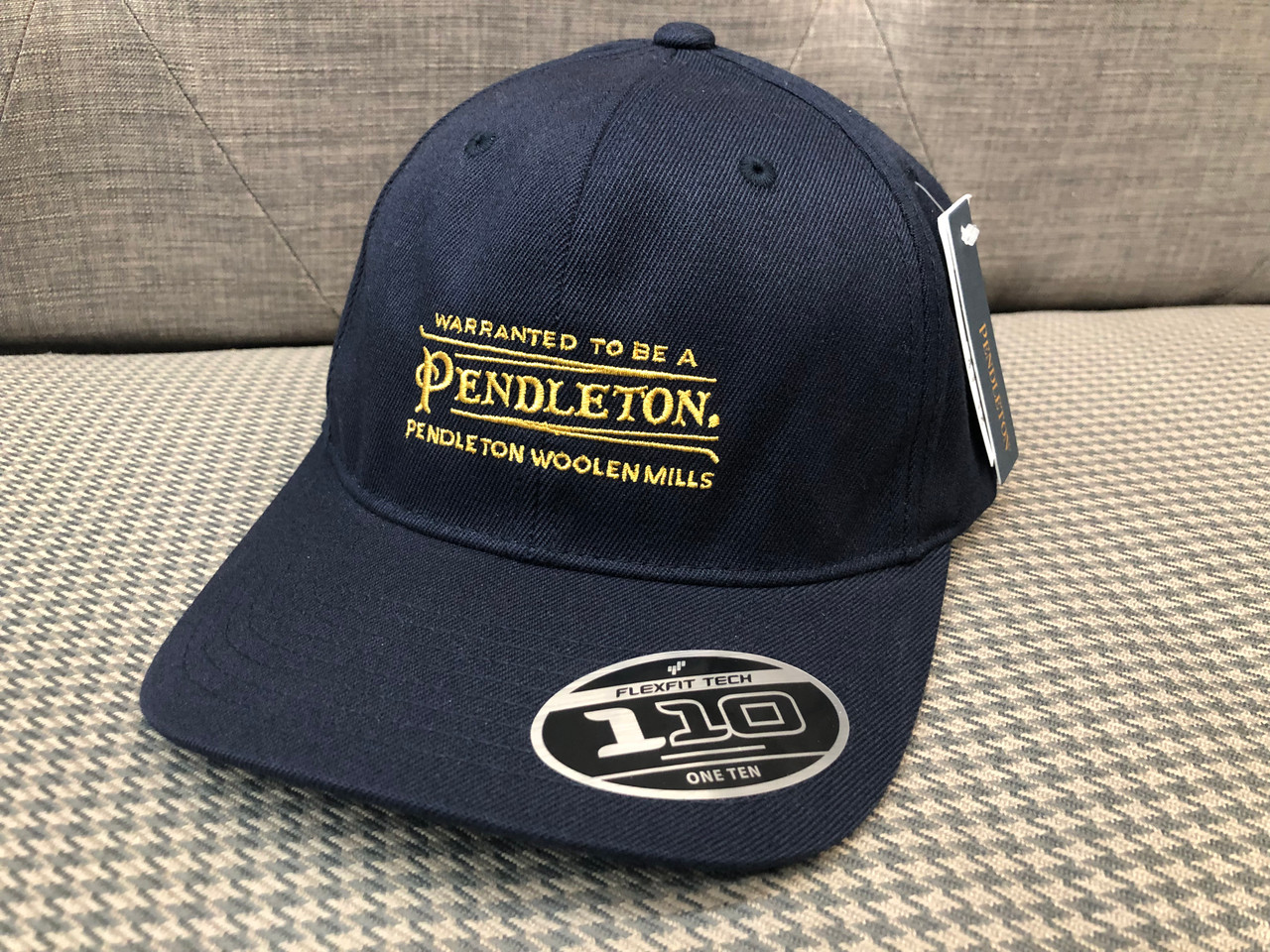 Pendleton Cap Navy Blue With Embroidered Logo