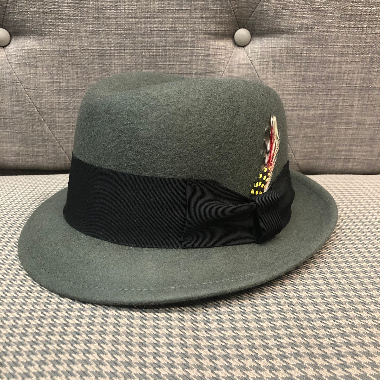 Closeout Color DMC Green/Grey Lowrider Hat