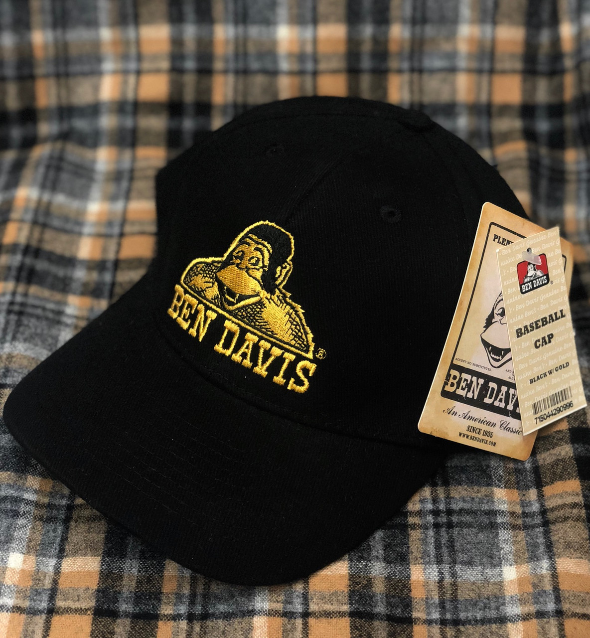 Ben Davis Cap Gold Embroidery