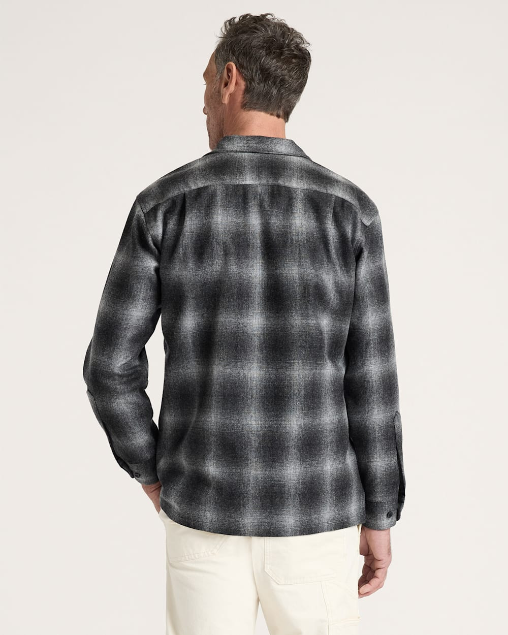 Spring 2026 Pendleton Oxford Mix Ombre Wool Board Shirt