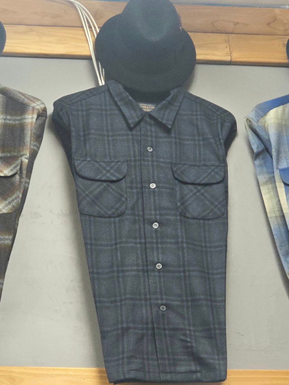 Pendleton x Bobby Ruiz Black Shadow Plaid
