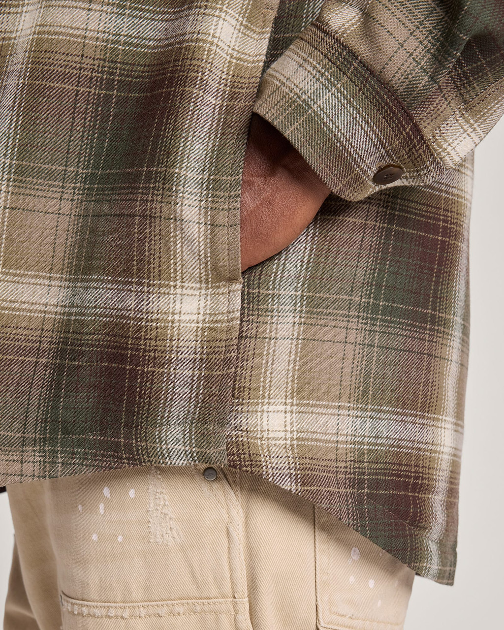 Pendleton CPO Jacket Shirt GreenOmbre