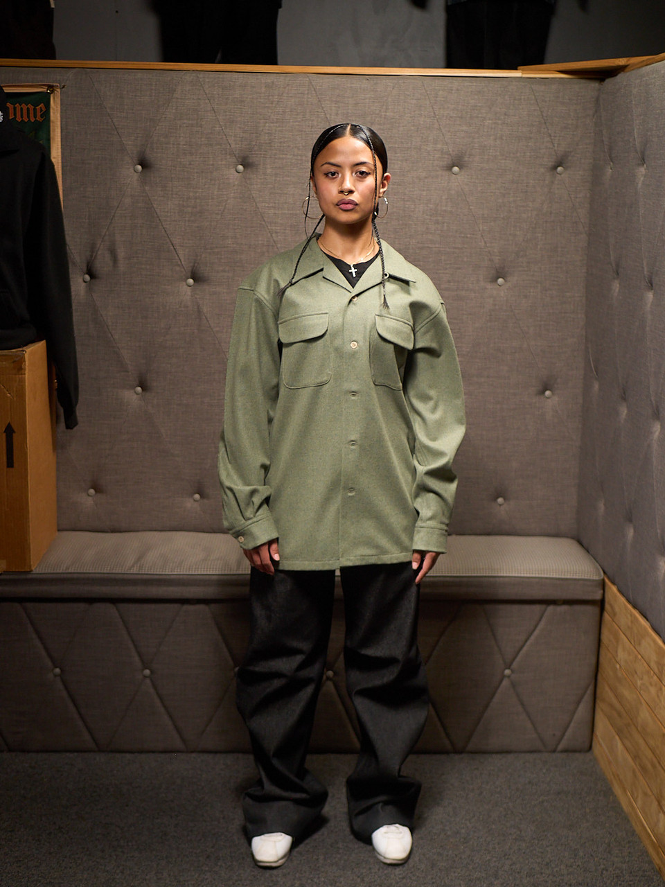 Green Mix Spring 2026 Pendleton Board Shirt