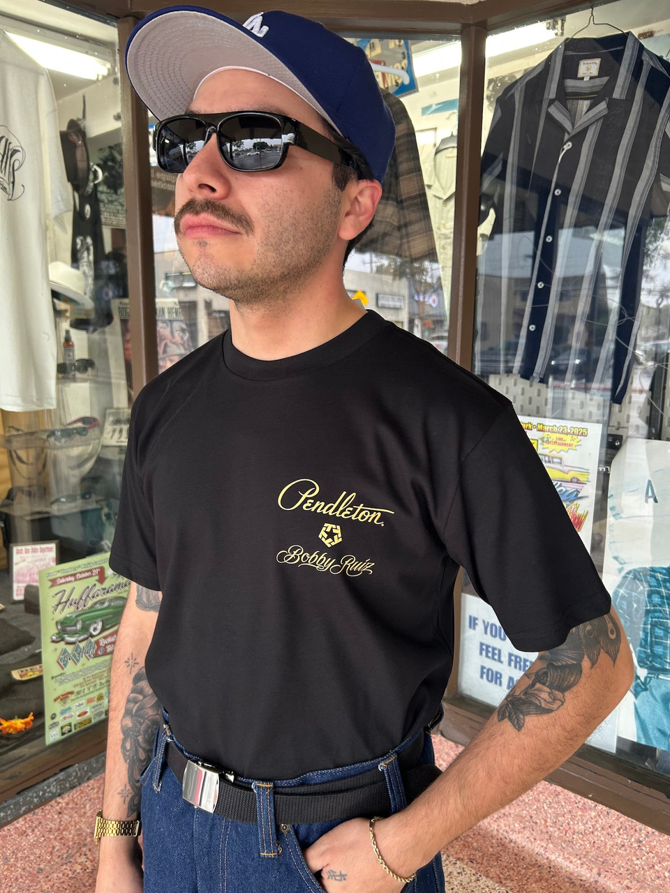 Bobby Ruiz X Pendleton Black T Shirt