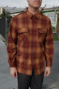 Pendleton Boardshirt Fall 2023 Gold Rust Ombre